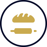 Homemade bread icon