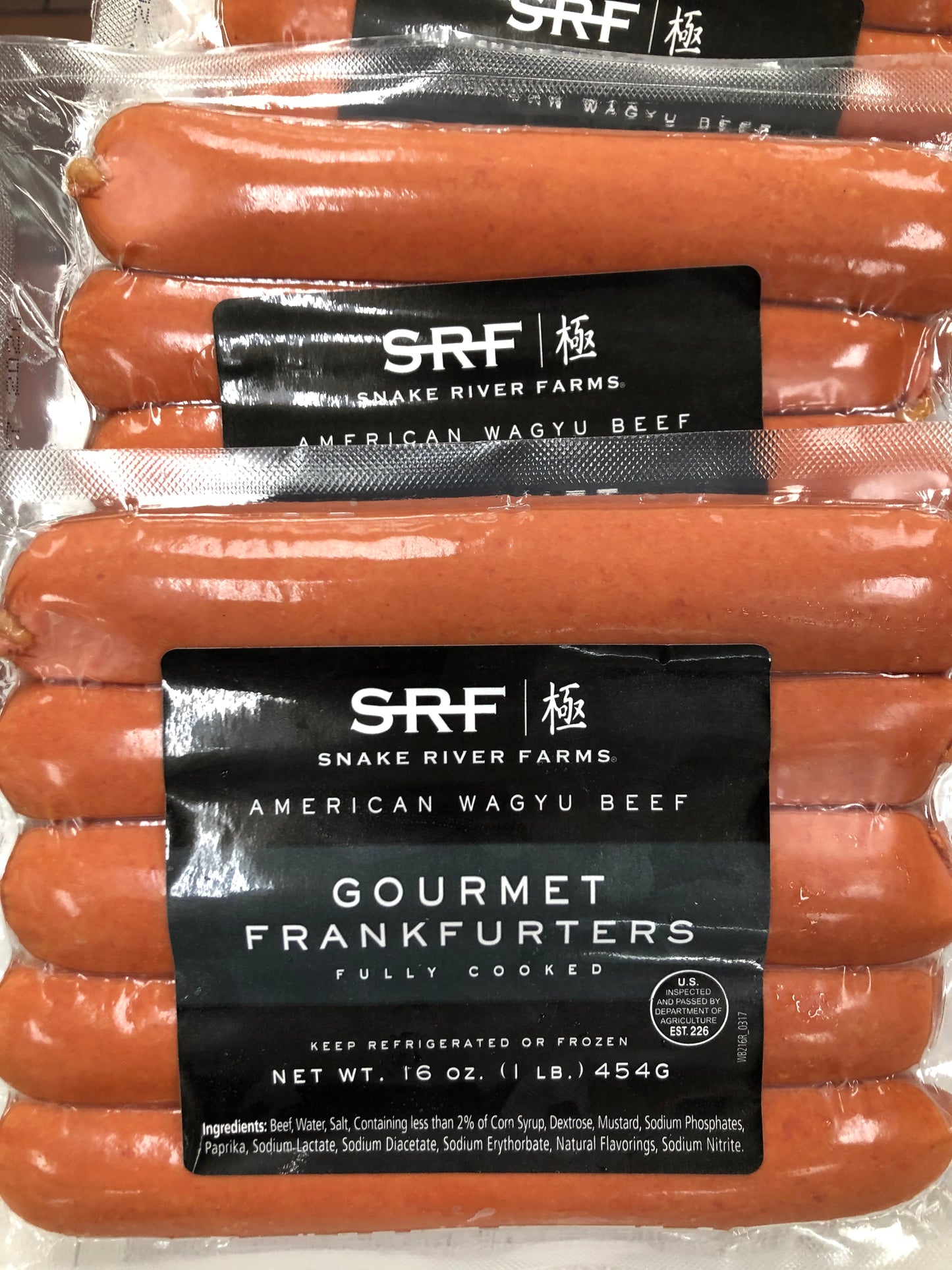 WAGYU BEEF HOT DOGS (1lb)